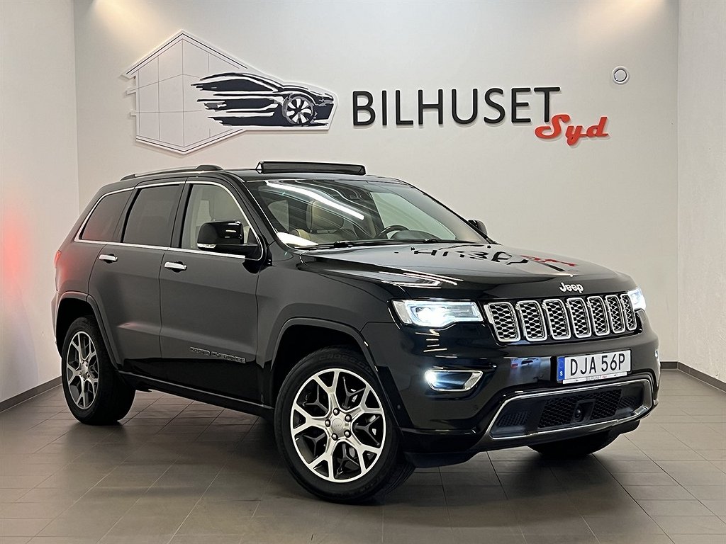 Jeep Grand Cherokee 3.0 V6 4WD 250hk Overland Pano/Navi/Bkamera/Krok/Läder