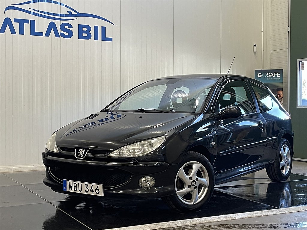 Peugeot 206 3-dörrar 1.6 Manuell 109hk XS|Kamrembytt|Ny servad|