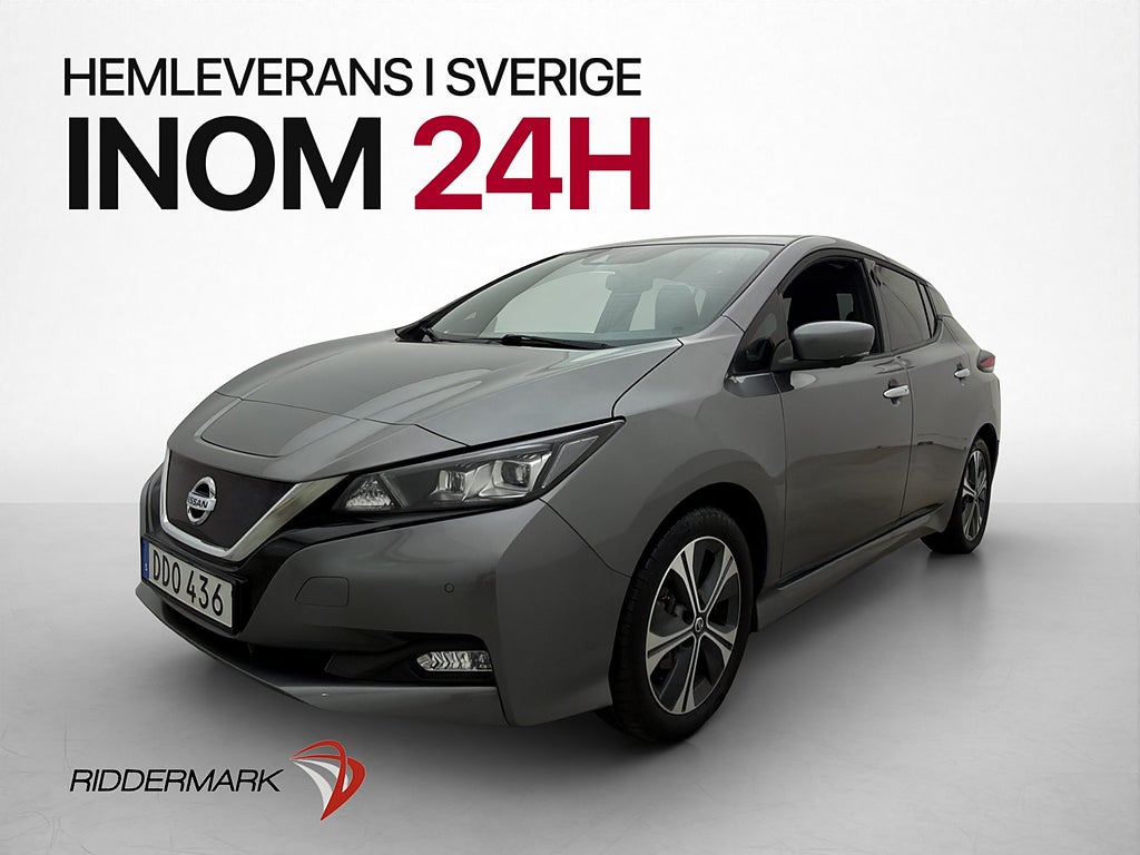 Nissan Leaf 150hk N-Connecta 360° CarPlay Navi Värmare