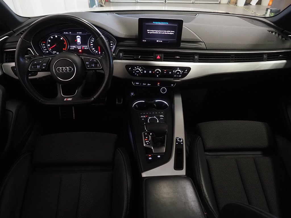 Audi A4 Avant 2.0 TFSI MHEV S Tronic S-Line Kamera Drag P-Värm 2018
