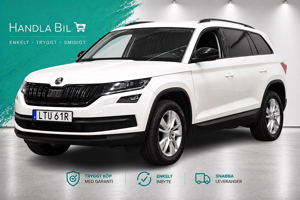 Skoda Kodiaq 2.0 TDI 4x4 Businessline 7-sits Drag D-Värm Skinn SoV