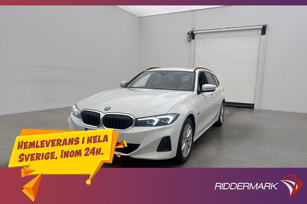 BMW 330e Touring 292hk Widescreen Dragkrok HiFi Navi MOMS