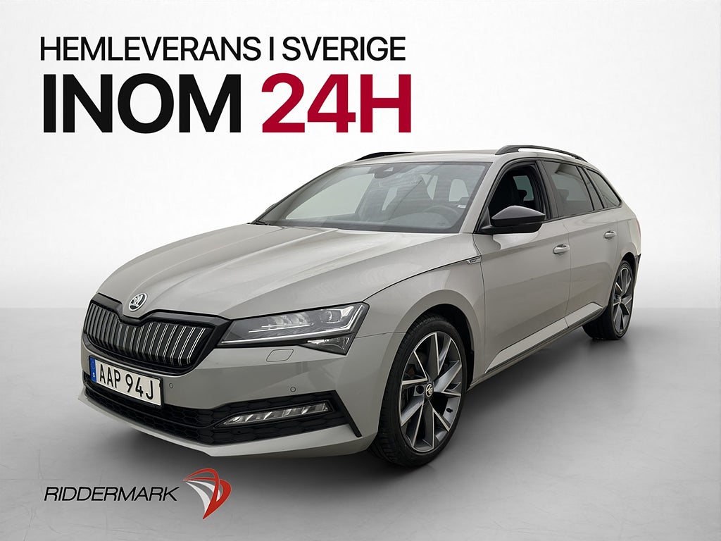 Skoda Superb 1.4 iV Sportline Canton Cockpit Kamera Drag