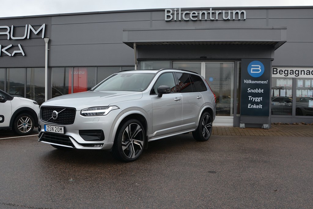 Volvo XC90 B5 AWD R-Design, B/W LUFT 360 CAM 7-SITS,Panorama