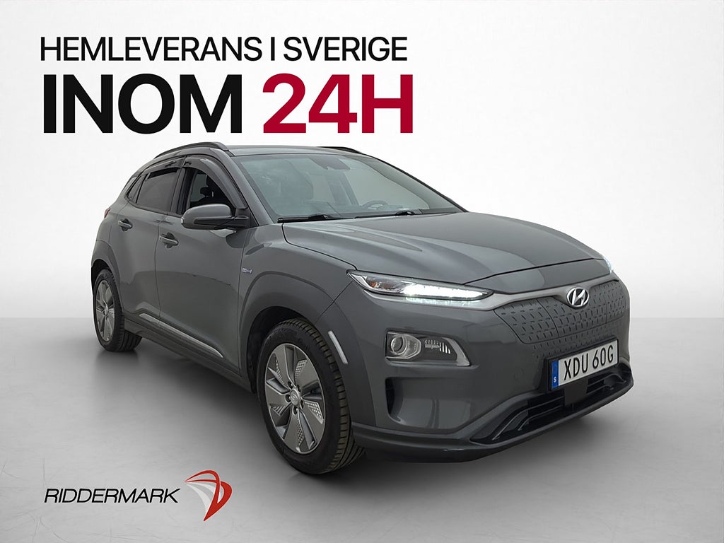 Hyundai Kona Electric 64kWh Premium Kamera Navi Skinn Krell
