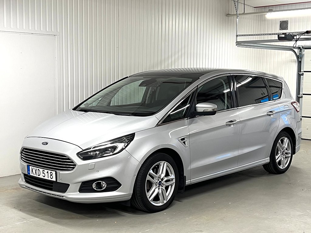 Ford S-Max 2.0TDCi AWD Auto Business GPS 7-Sits Panorama 