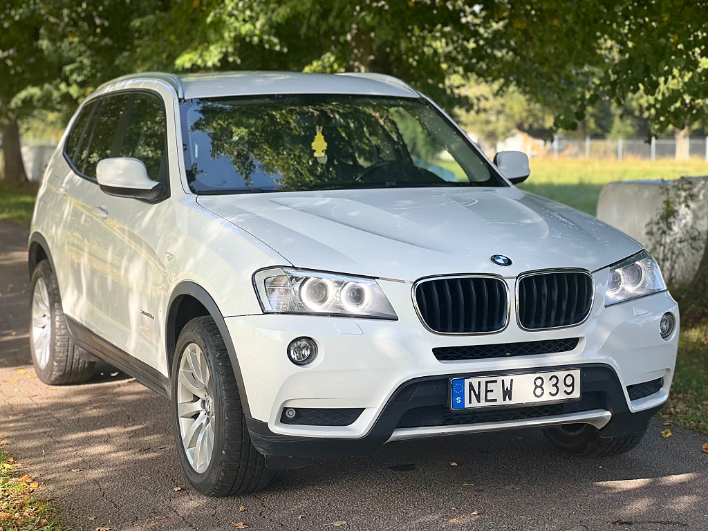 BMW X3 xDrive20d Steptronic Svensksåld Skinn Dragkrok Keyless