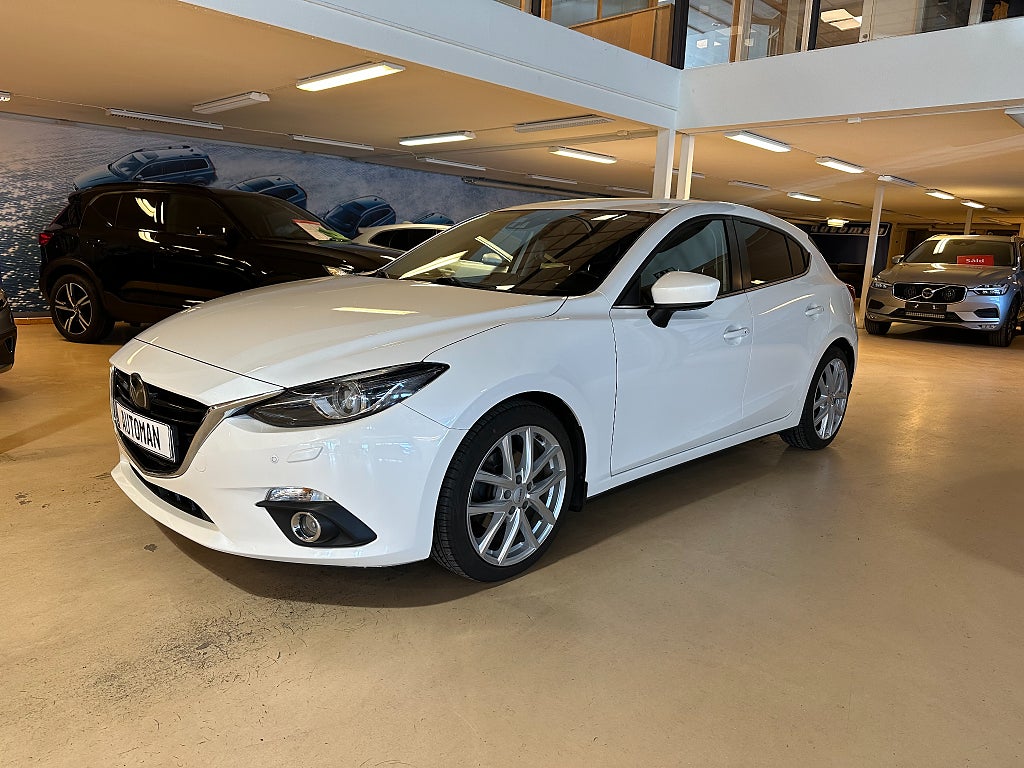 Mazda 3 Sport 2.2 SKYACTIV-D Euro 6 Navi Backkamera Drag V-hjul
