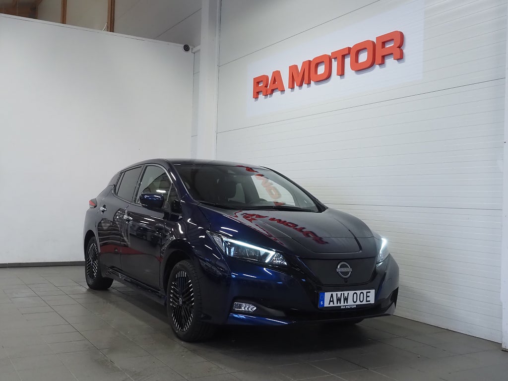 Nissan Leaf e+ Tekna 59 kWh 360° BOSE Skinn Leasbar 2023