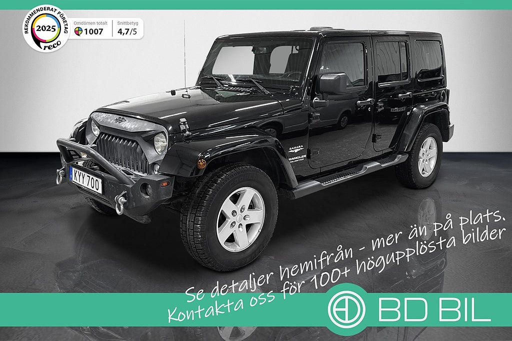 Jeep Wrangler Unlimited 2.8 4WD SAHARA BLACK SKINN