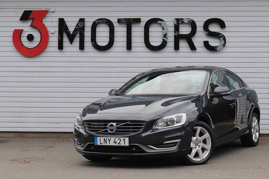 Volvo S60 D4 Summum Navi BLIS Taklucka VOC Läder (SÅLD)