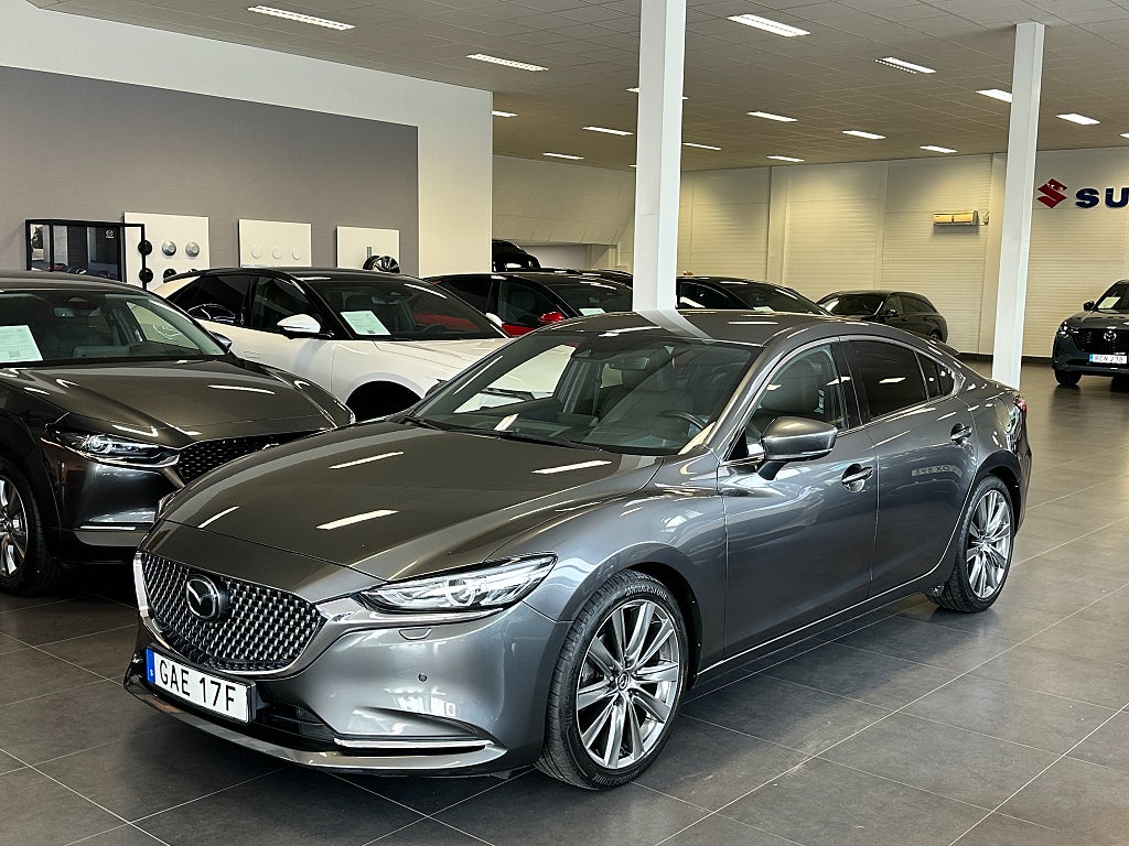 Mazda 6 2.5 SKYACTIV-G Signature | BOSE | 360° | HuD | V-Hjul
