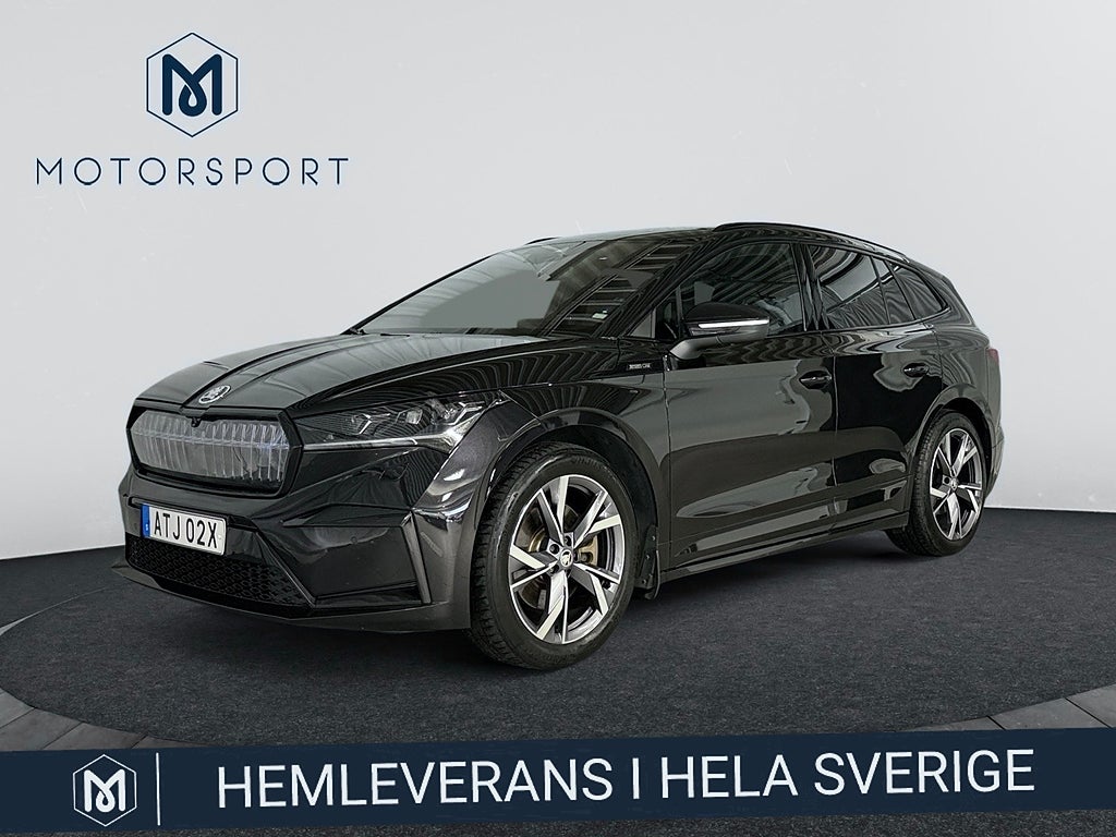Skoda Enyaq iV iV80x Sportline Drag Värmepump Canton Förklimat Head-up
