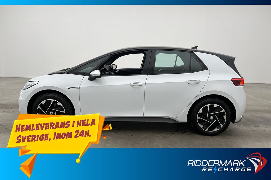 Volkswagen ID.3 Pro Performance Värmare Rattvärme CarPlay