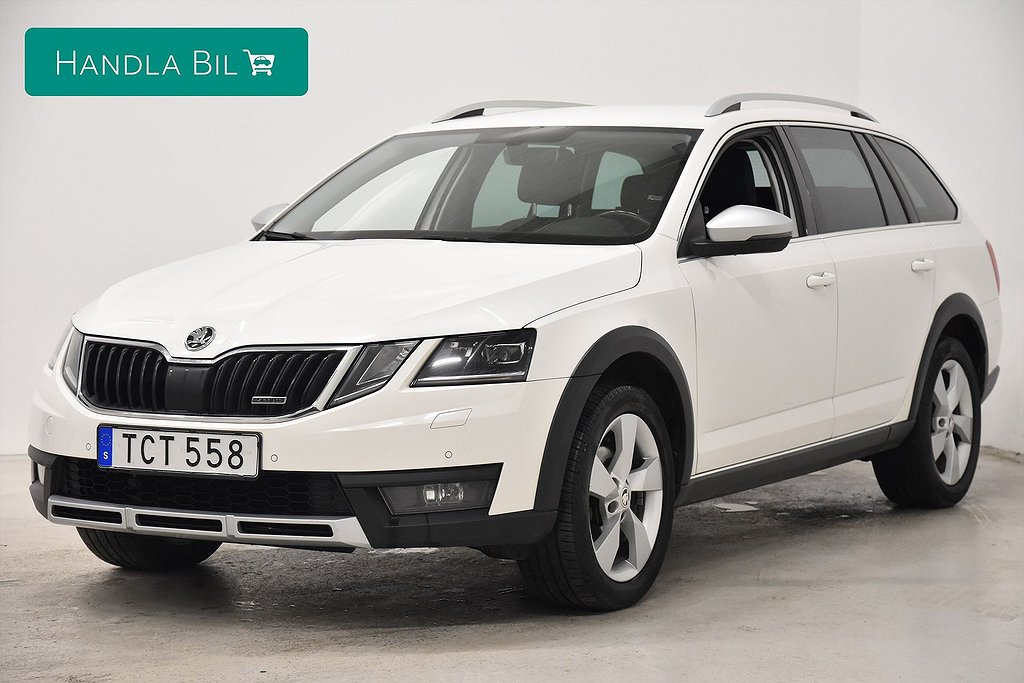 Skoda Octavia Scout 2.0 TDI 4x4 Aut Premium Navi Drag D-Värm 150hk