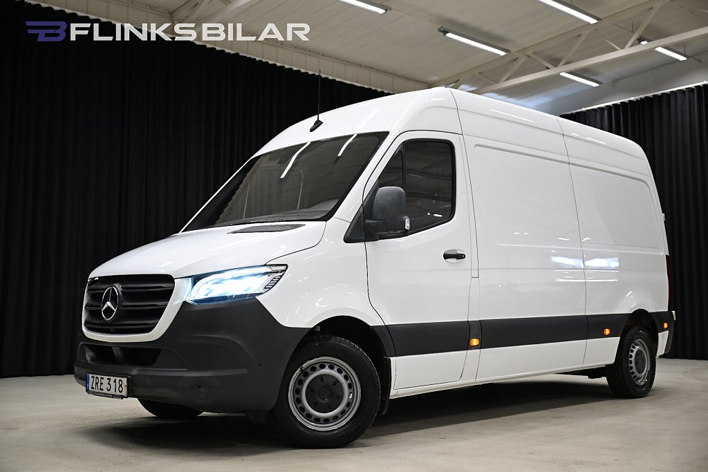 Mercedes-Benz Sprinter 314 CDI 143HK 9G+ Automat|LED|Drag|Värmare|