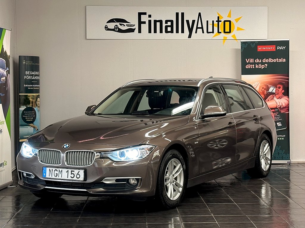 BMW 320 d Touring Steptronic. NYSERVAD/DRAGKROK 