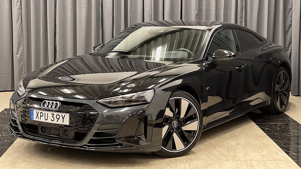 Audi E-tron GT har en systemeffekt på 476 hästkrafter. 