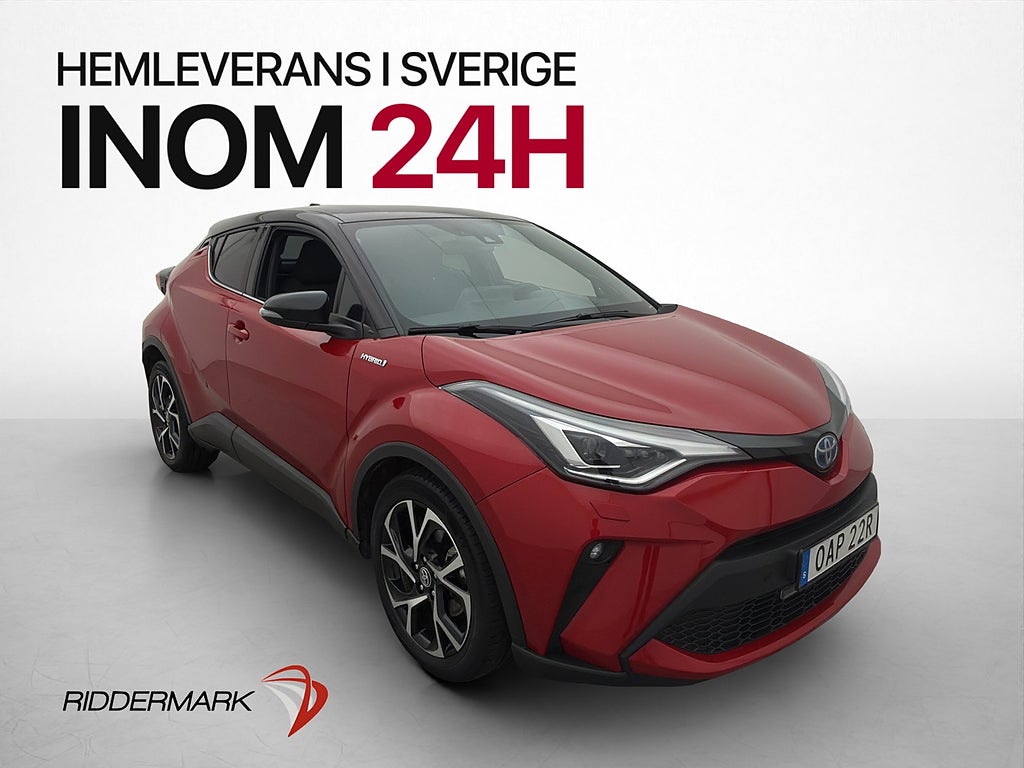 Toyota C-HR Hybrid 122hk X-Edition B-Kamera JBL Ledramp