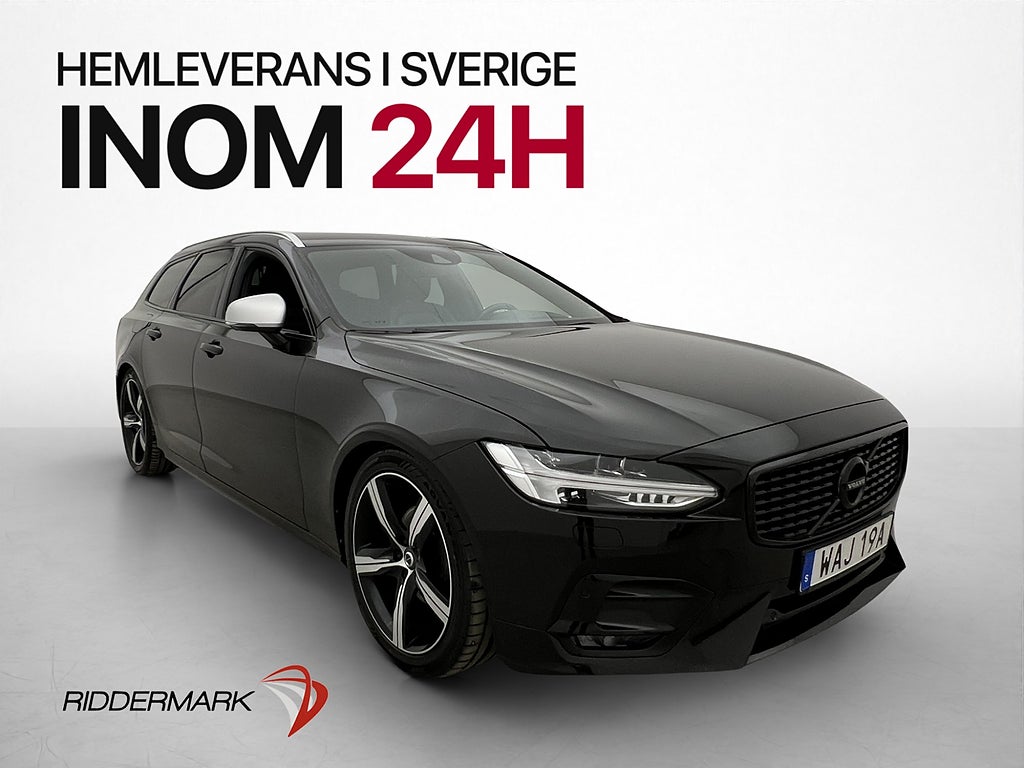 Volvo V90 D4 AWD R-Design VOC D-Värmare B-Kamera Drag Navi