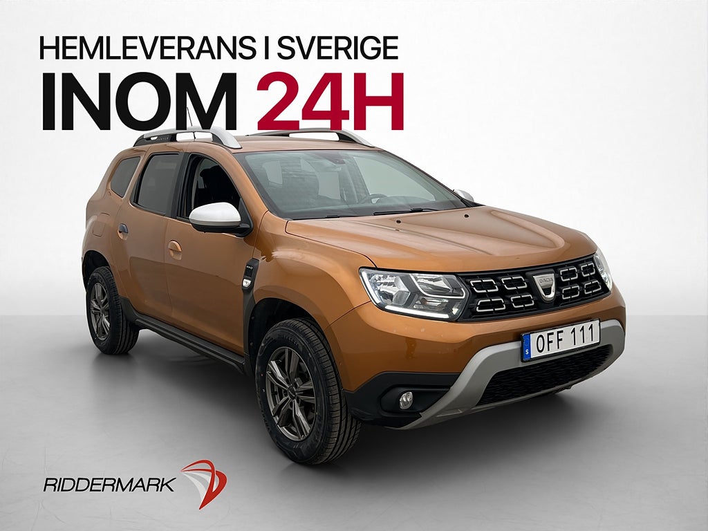 Dacia Duster 1.5 dCi 109hk 4x4 Farthållare Kamera Dragkrok