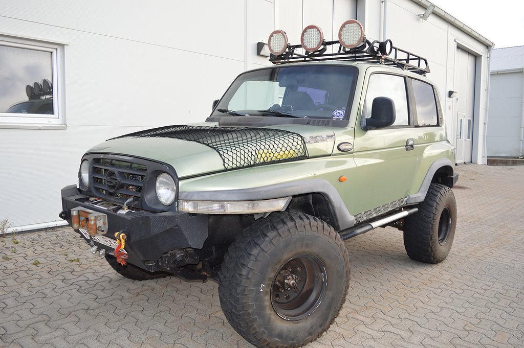 SsangYong Korando 2.3 4WD 143hk Drag Winch LED strålkastare 