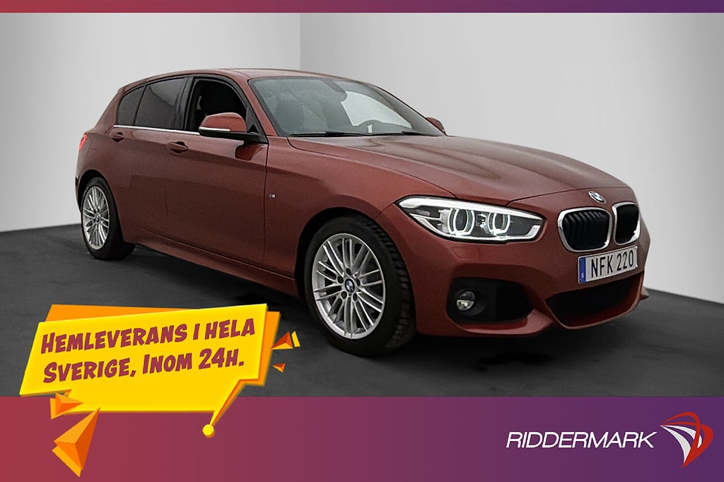 BMW 118I Steptronic 136hk M Sport Sensorer Skinnklädsel