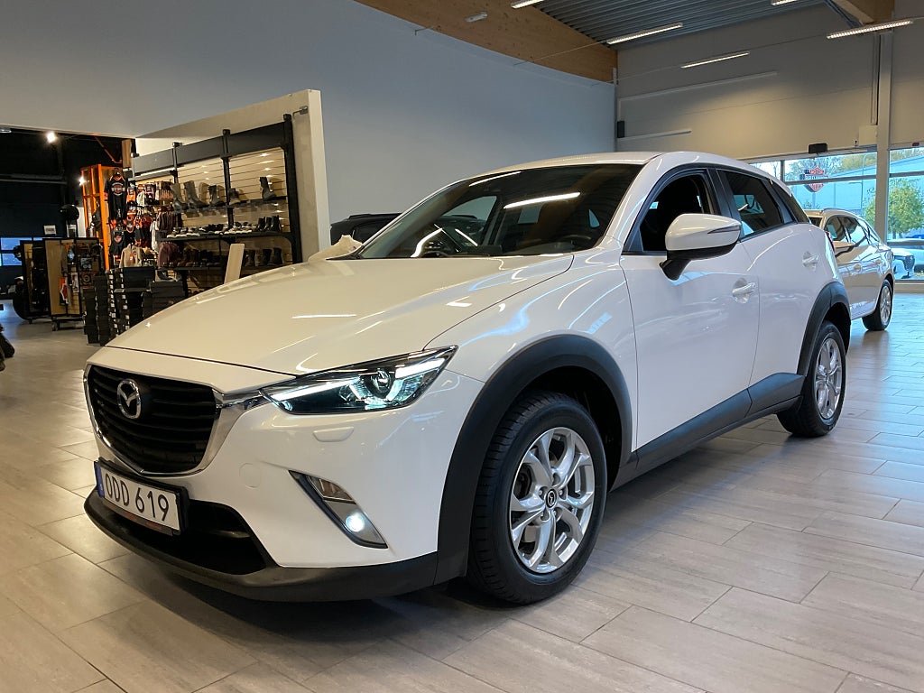 Mazda CX-3 2.0 SKYACTIV-G 120hk Navi S&V-Hjul Ny Servad 
