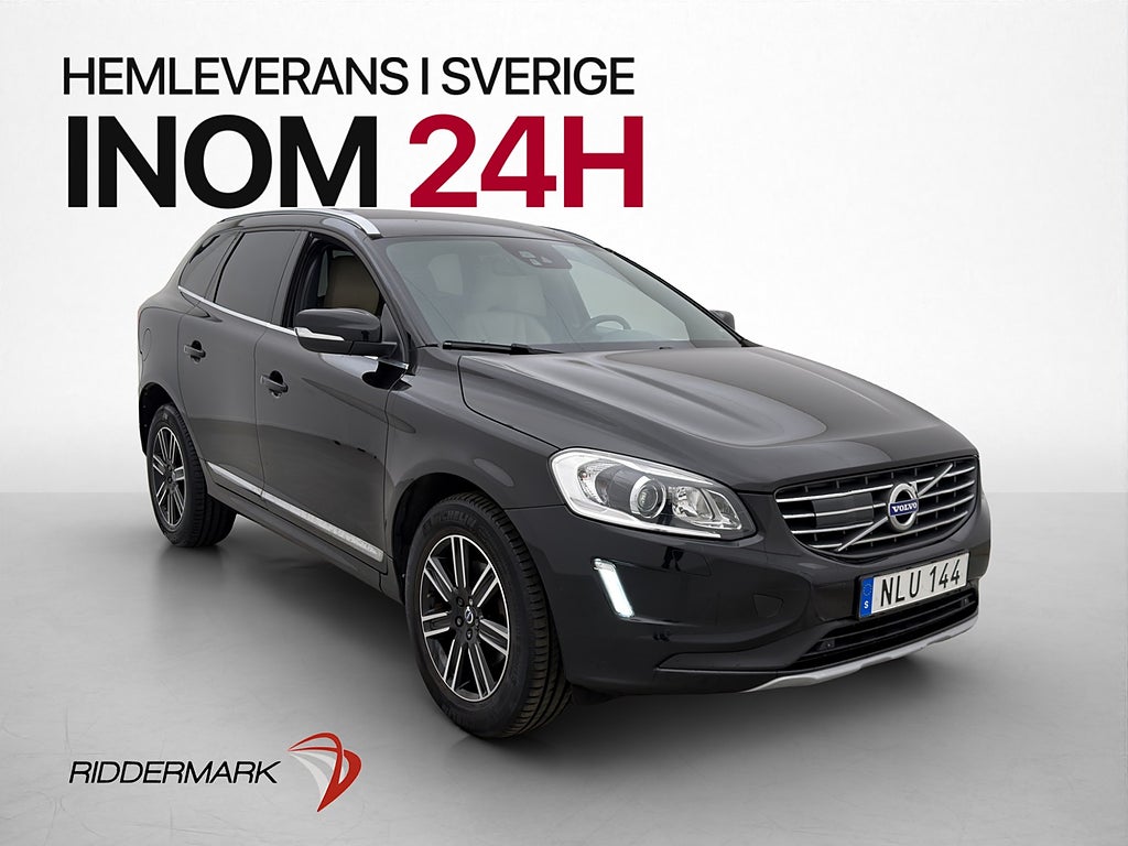 Volvo XC60 D4 AWD Classic Summum VOC Värmare Drag Skinn BLIS