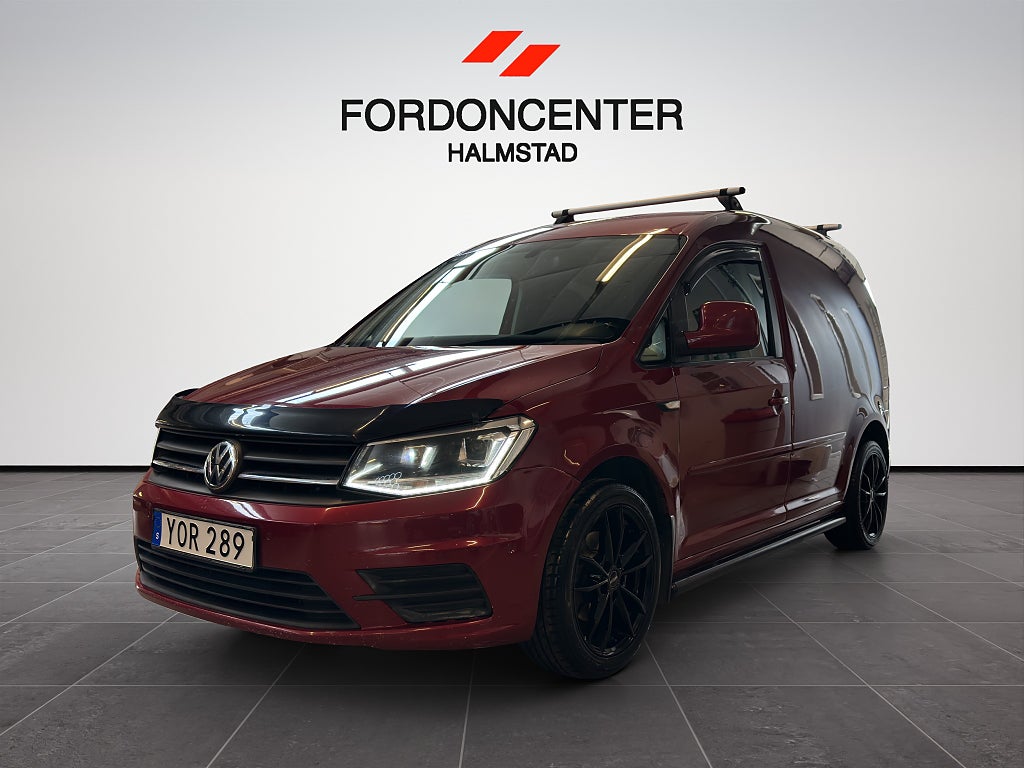 Volkswagen Caddy Van 2.0 TDI 102hk Automat Eu6|Drag|B-Kamera|V-Inred|GPS