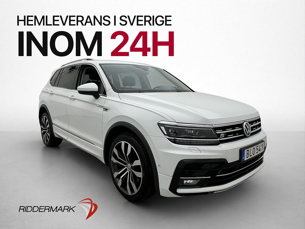 Volkswagen Tiguan Allspace R-Line 7-Sit Cockpit Drag Värmare