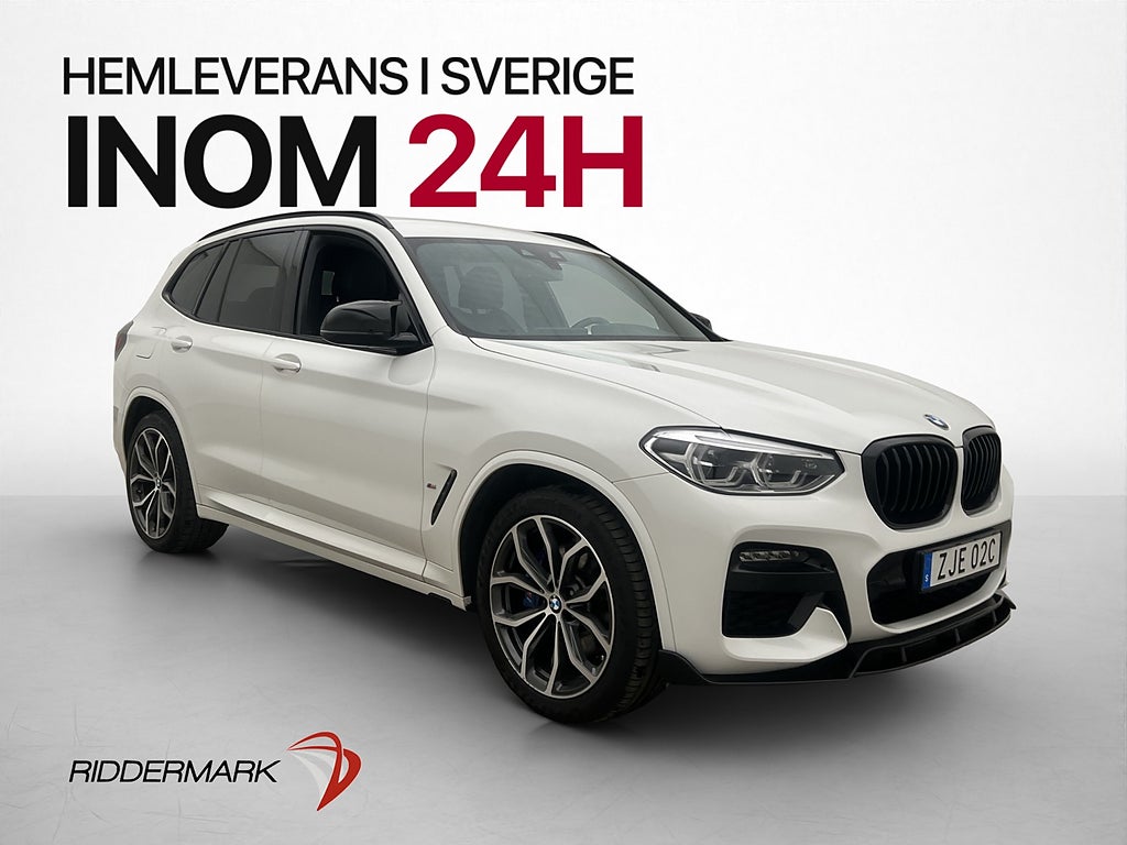 BMW X3 xDrive30e 292hk M Sport Dragkrok HiFi Halvskinn Navi