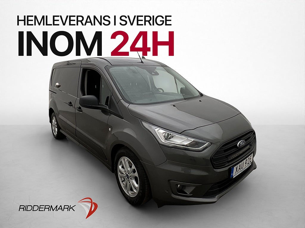 Ford Transit Connect LWB Värmare Dragkrok B-Kamera CARPLAY