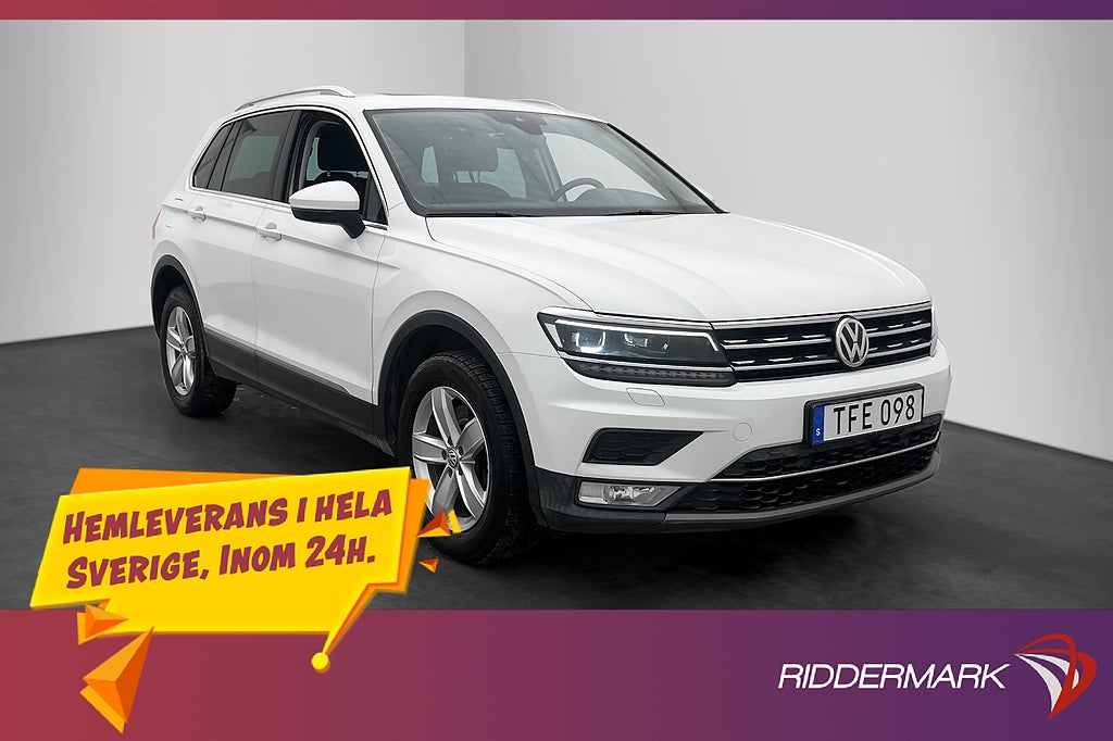 Volkswagen Tiguan 2.0 TDI 4M GT Cockpit D-Värm Pano 1Brukare
