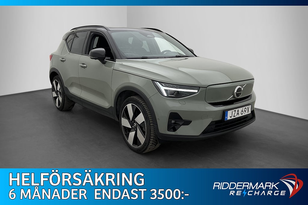 Volvo XC40 Recharge Twin Motor Ultimate P-Värm 360° Pano H/K