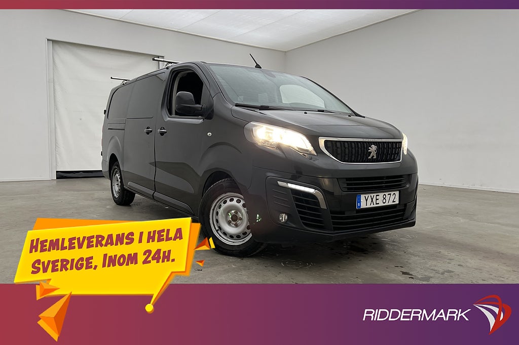 Peugeot Expert CrewVan L3 177hk Värmare CARPLAY Drag Kamera