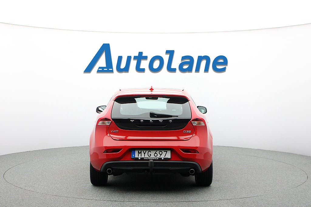 Volvo V40 D3 Inscription, Summum Panorama, Drag, BLIS, Navi 150hk