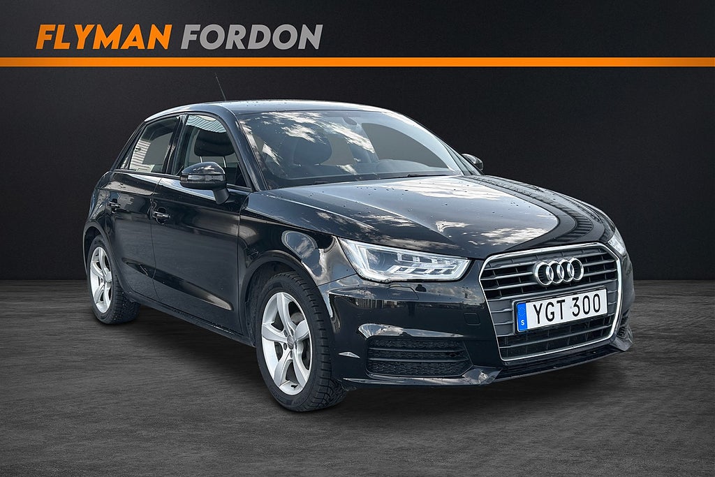 Audi A1 Sportback 1.0 TFSI S Tronic Euro 6 | S&V-hjul