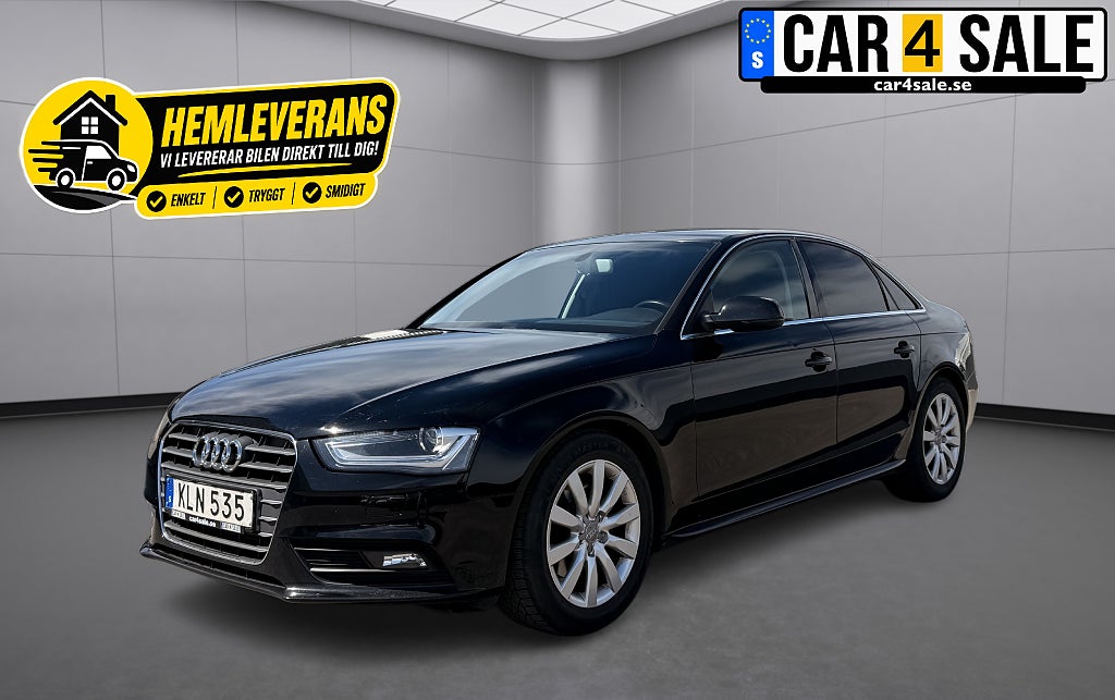 Audi A4 Sedan 2.0 TDI DPF | Fullservad| P-sensorer |GARANTI