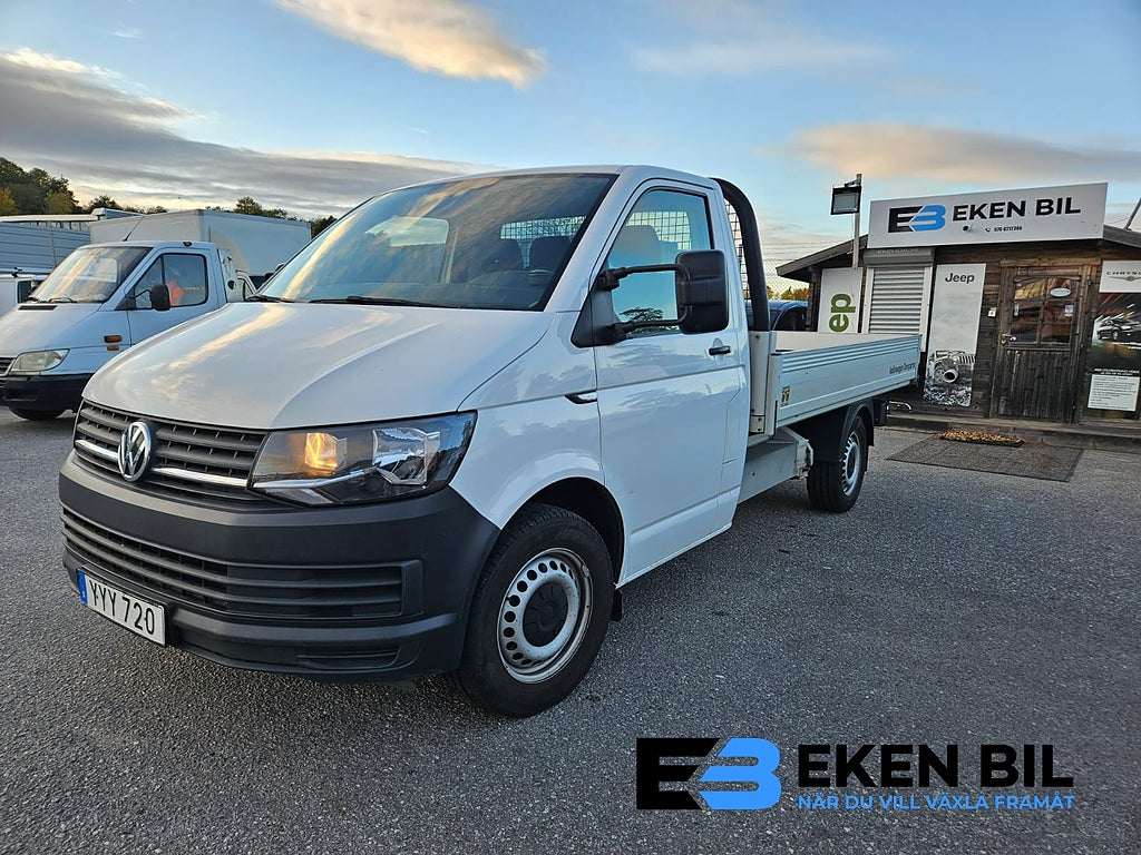 Volkswagen Transporter 2.0 TDI Flak Dieselvärmare Drag Moms 