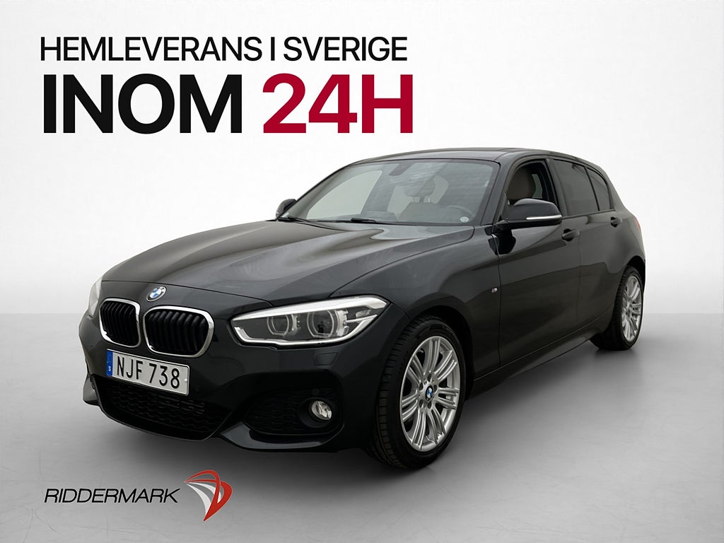 BMW 120 d xDrive M Sport Taklucka Skinn P-Sensorer Två-Bruk