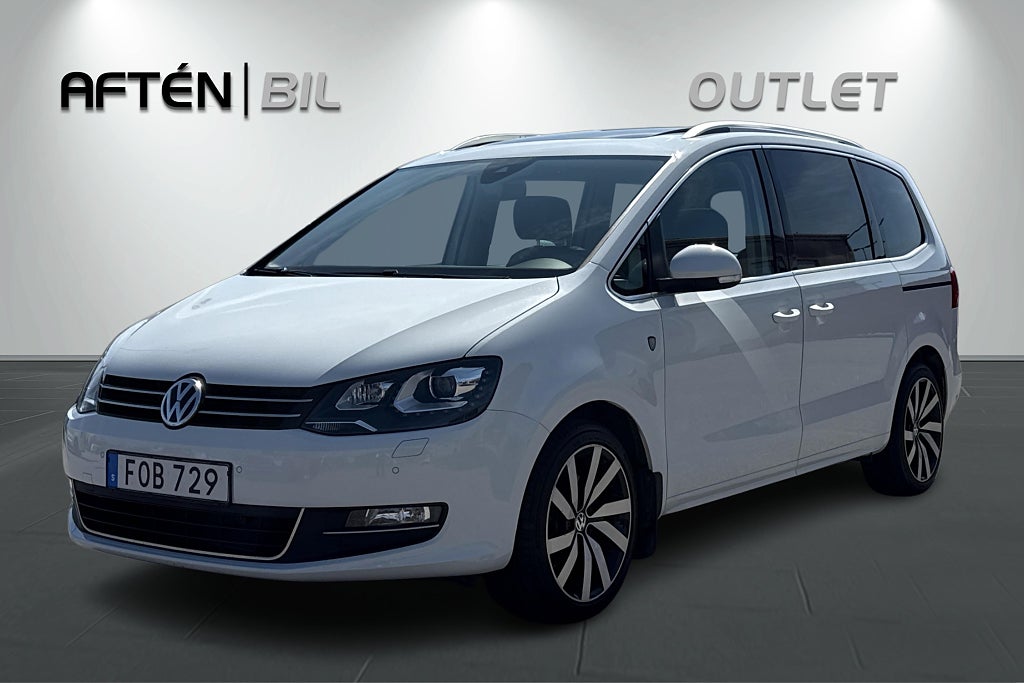 Volkswagen Sharan 6-Sits 2.0 TDI 4Motion 184hk Drag Värmare Läder Kamera
