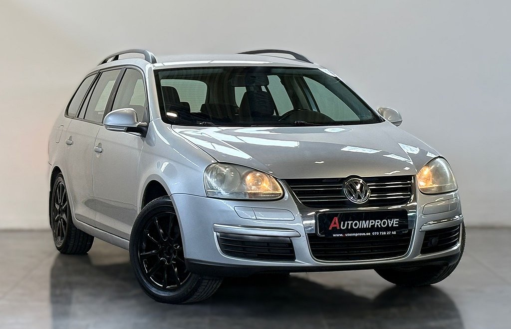 Volkswagen Golf VARIANT 1.6 MULTIFUEL 102HK NYBESS 5-VÄXLAD 