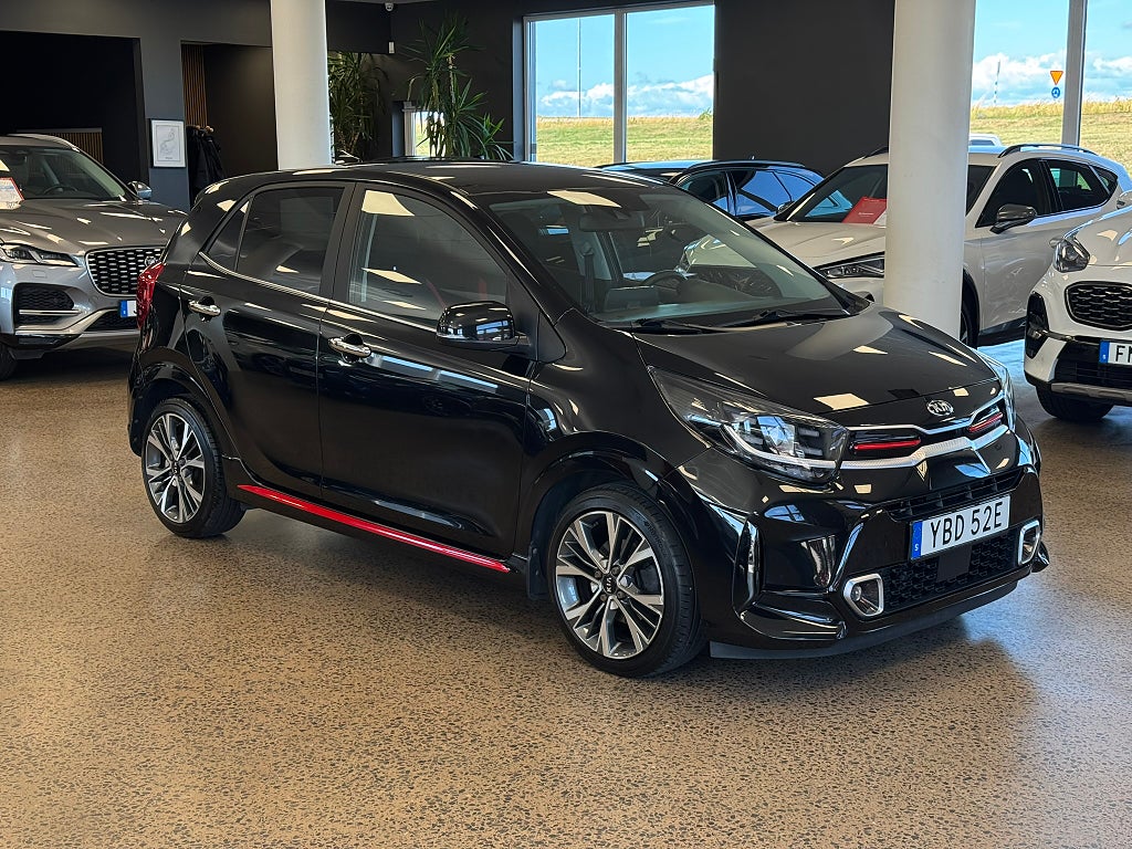 Kia Picanto 1.0 T-GDI GT-Line / Kamera / Helskinn / Rattvärme