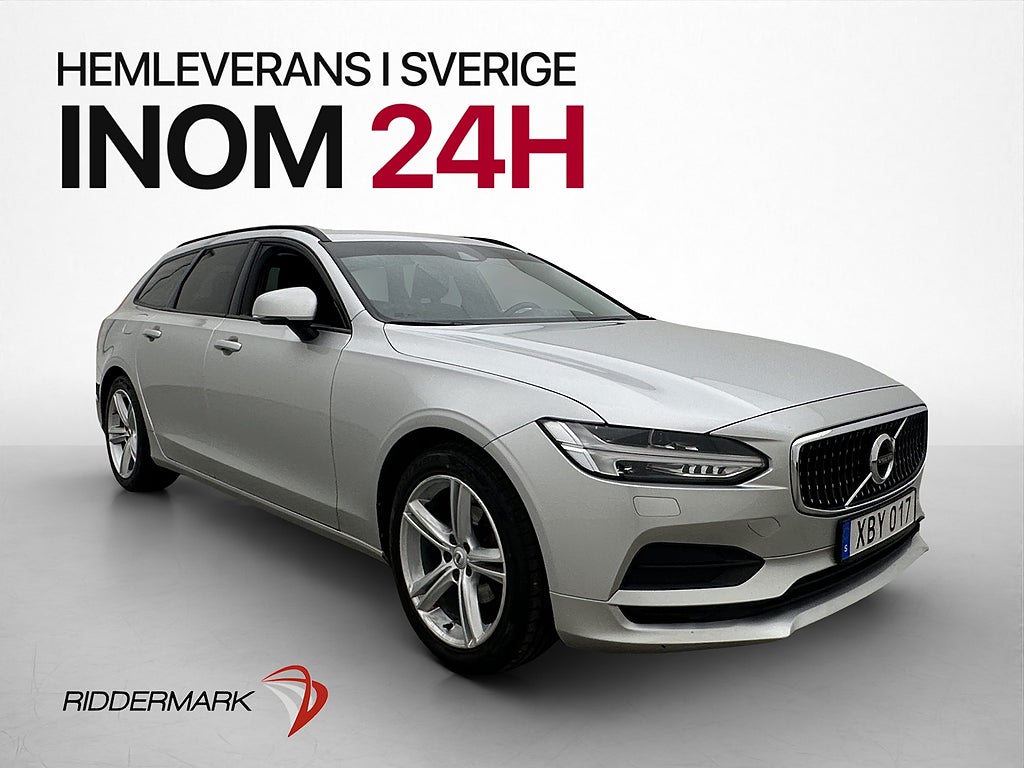 Volvo V90 D3 Business P-Sensorer CarPlay Rattvärme Dragkrok