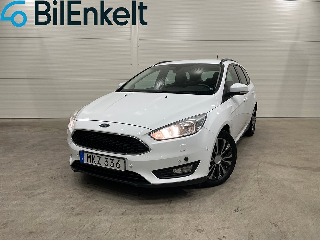 Ford Focus Kombi 1.5 TDCi Trend Aut M-Värme Drag PDC 2018 120hk