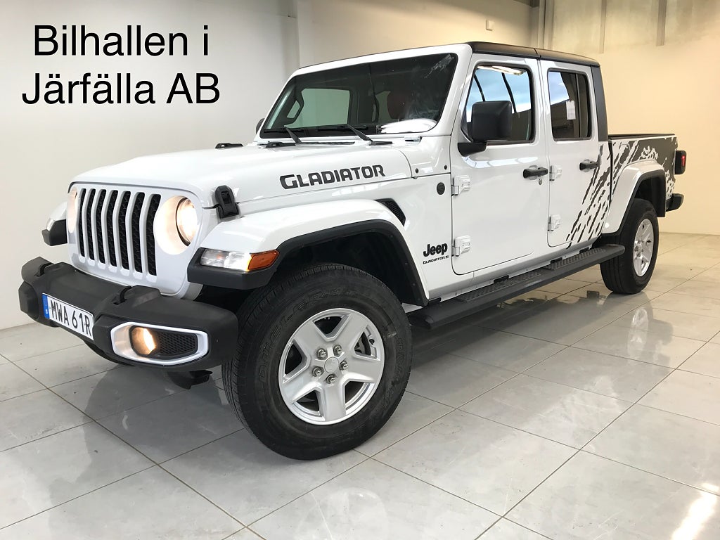 Jeep Gladiator  3.6 V6 4WD Automatisk dubbelhytt Hardtopp bes 290hk