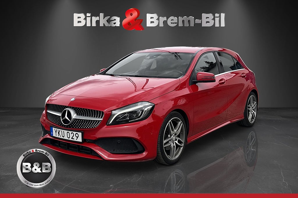 Mercedes-Benz A 180 AMG Line dragkrok 122hk 