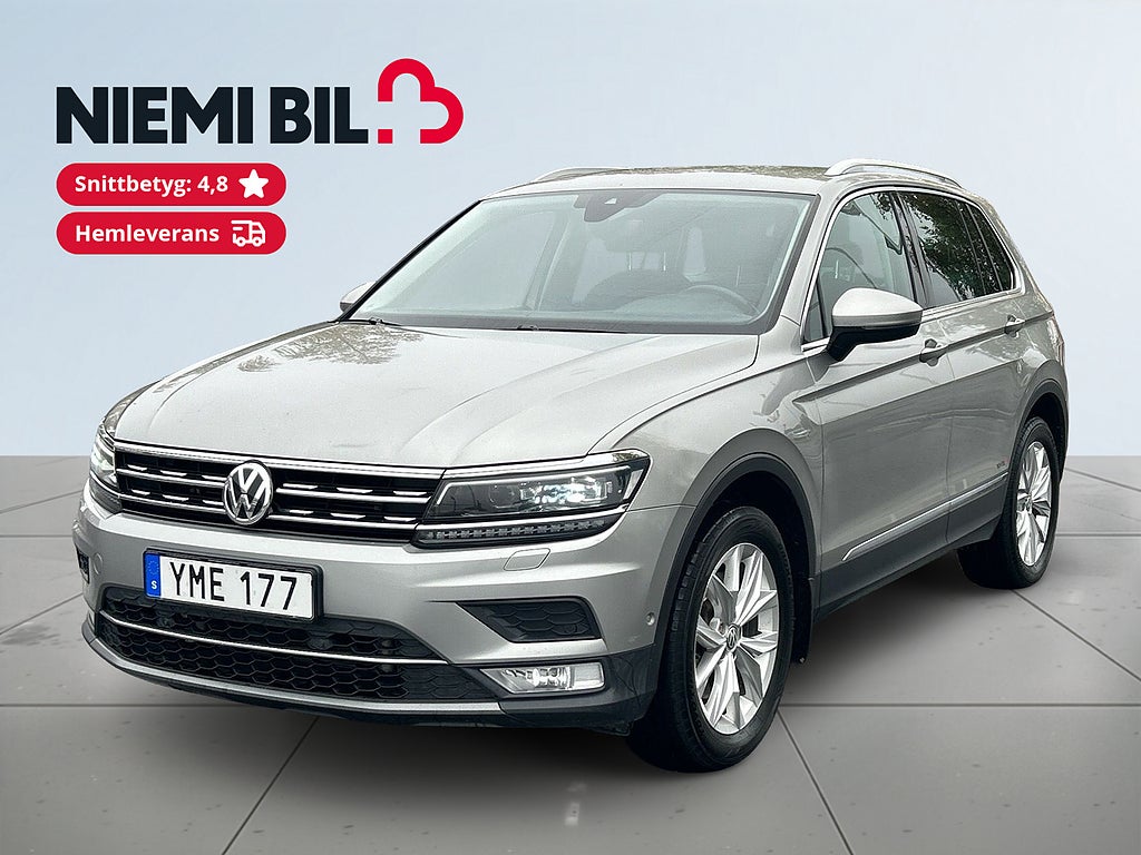 Volkswagen Tiguan TDI 4Motion GT Rattvärm/Drag/SoV-Däck/Kamera/Psens