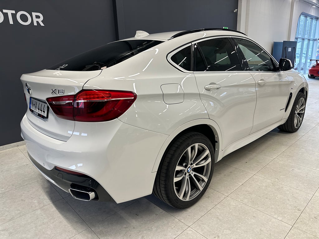 BMW X6 xDrive40d MSport/B-Kamera/4.99%/360/H/K/Skinn/Drag/Nav